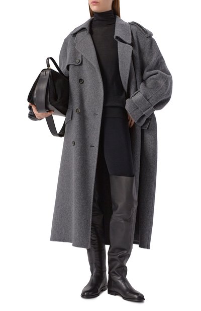 Кожаные ботфорты 12 STOREEZ, арт. 135403, фото 3