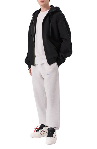 Хлопковая футболка OFF-WHITE, арт. 0MAA120F25JER00M, фото 2