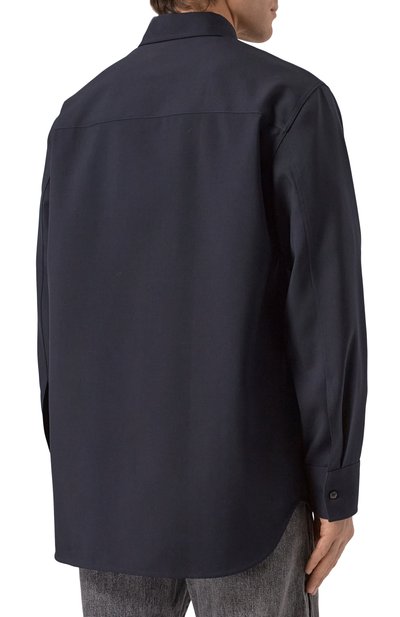 Шерстяная рубашка JIL SANDER, арт. J23DL0001/J40159, фото 4