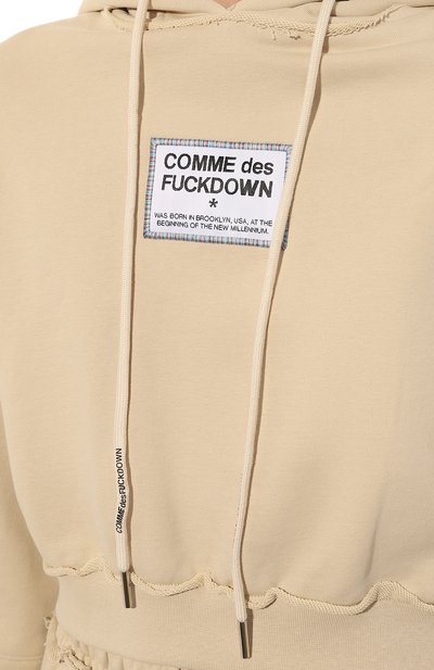 Хлопковое худи COMME DES FUCKDOWN, арт. CDFD2182, фото 5