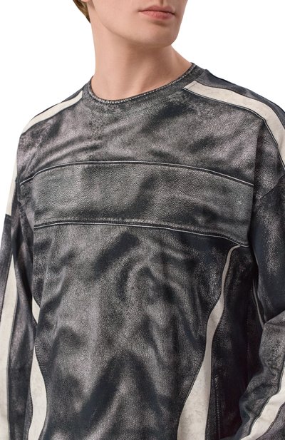 Хлопковый лонгслив DIESEL, арт. A21996/0GSBJ, фото 5