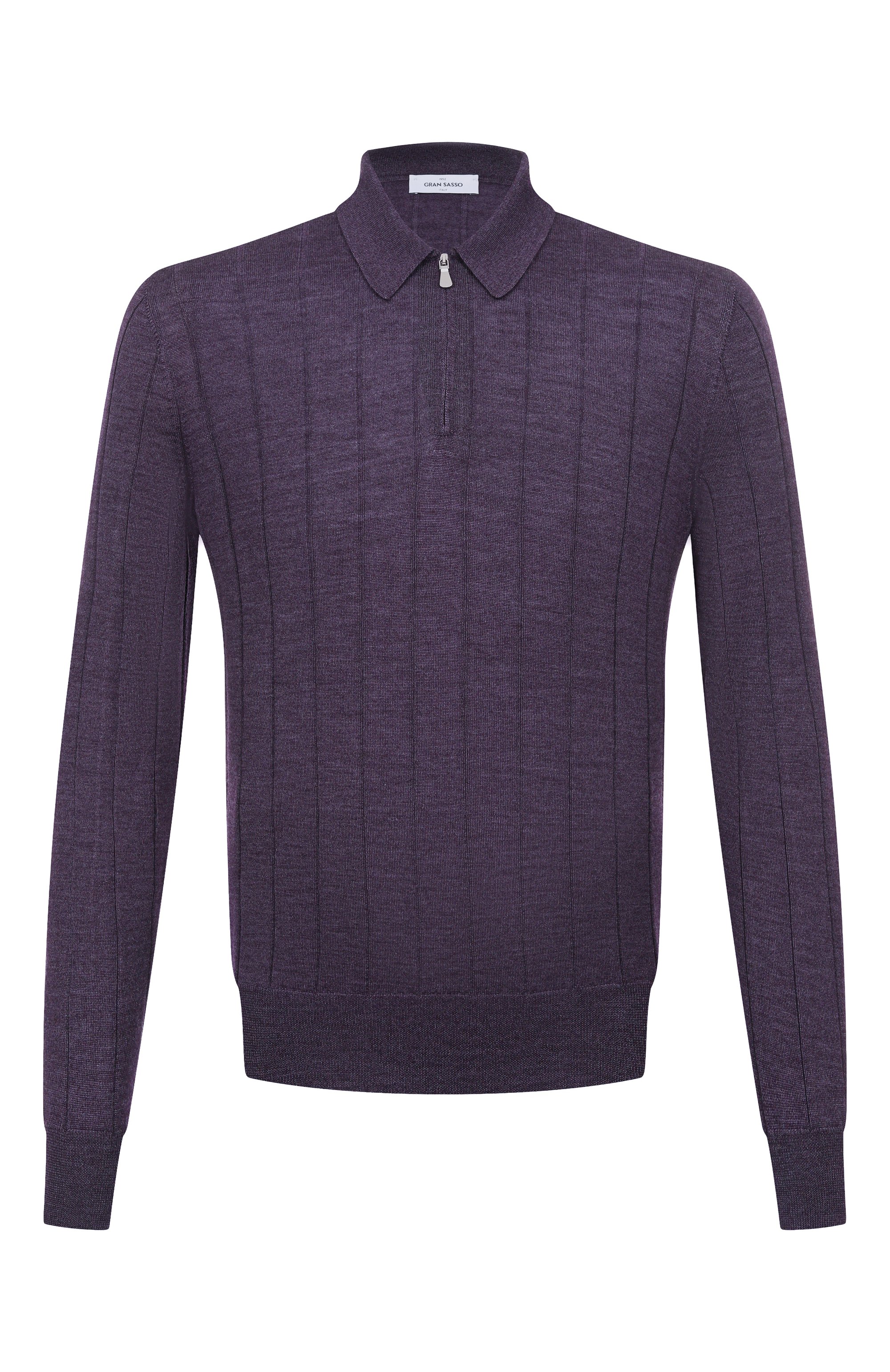 Поло из шерсти и шелка GRAN SASSO, арт. 57137/13118, фото 1