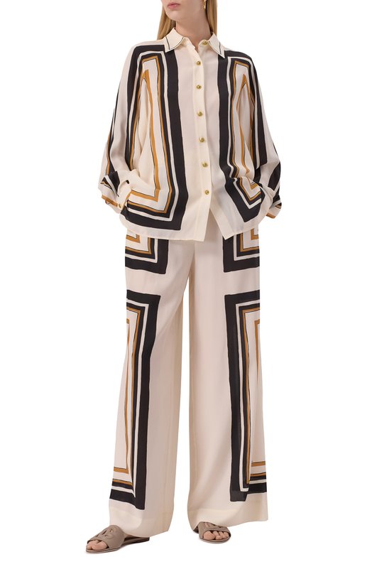 Кожаные шлепанцы Bianca Dolce & Gabbana CQ0436/AY329 Бежевый  CQ0436/AY329 Фото 2