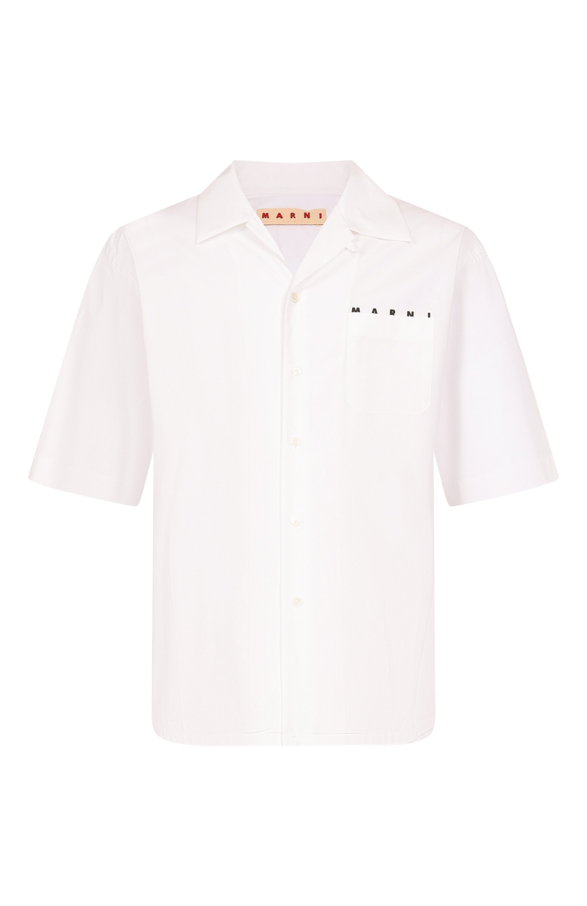 Хлопковая рубашка MARNI, арт. CUMU0213P8/USCT88, фото 1