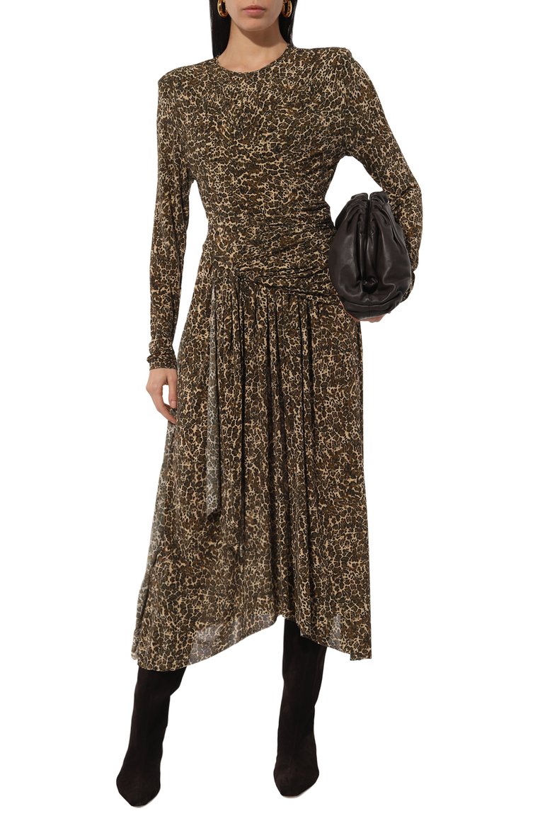 Платье из вискозы ISABEL MARANT, арт. 24H/R00617FA-B4K02I, фото 2