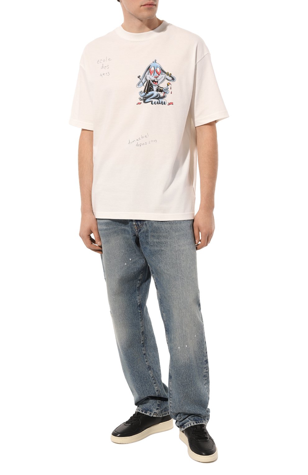 Хлопковая футболка DOMREBEL, арт. MT0NY/T-SHIRT, фото 2