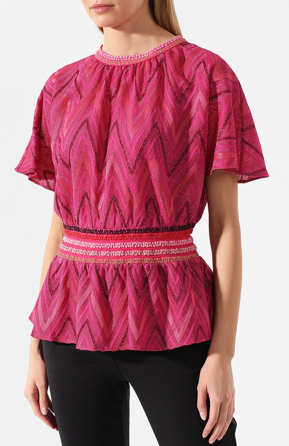 Приталенный топ M MISSONI, арт. 2DJ00015/2J0005, фото 3