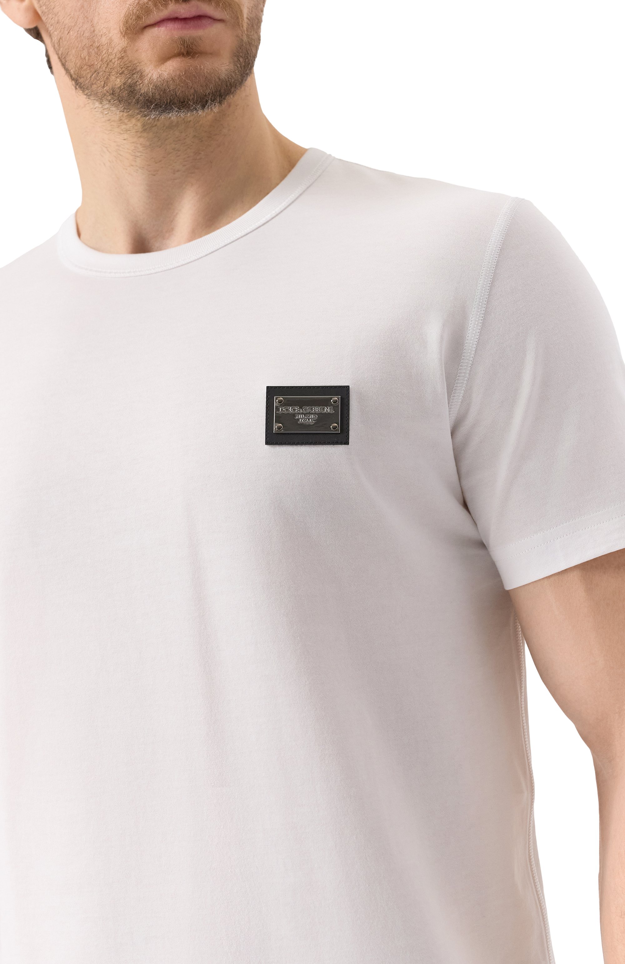 Хлопковая футболка DOLCE & GABBANA, арт. G8PT1T/G7F2I, фото 5