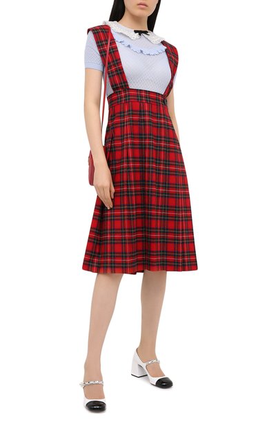 Шерстяное платье MIU MIU, арт. MF3894-1XIE-F0011, фото 2