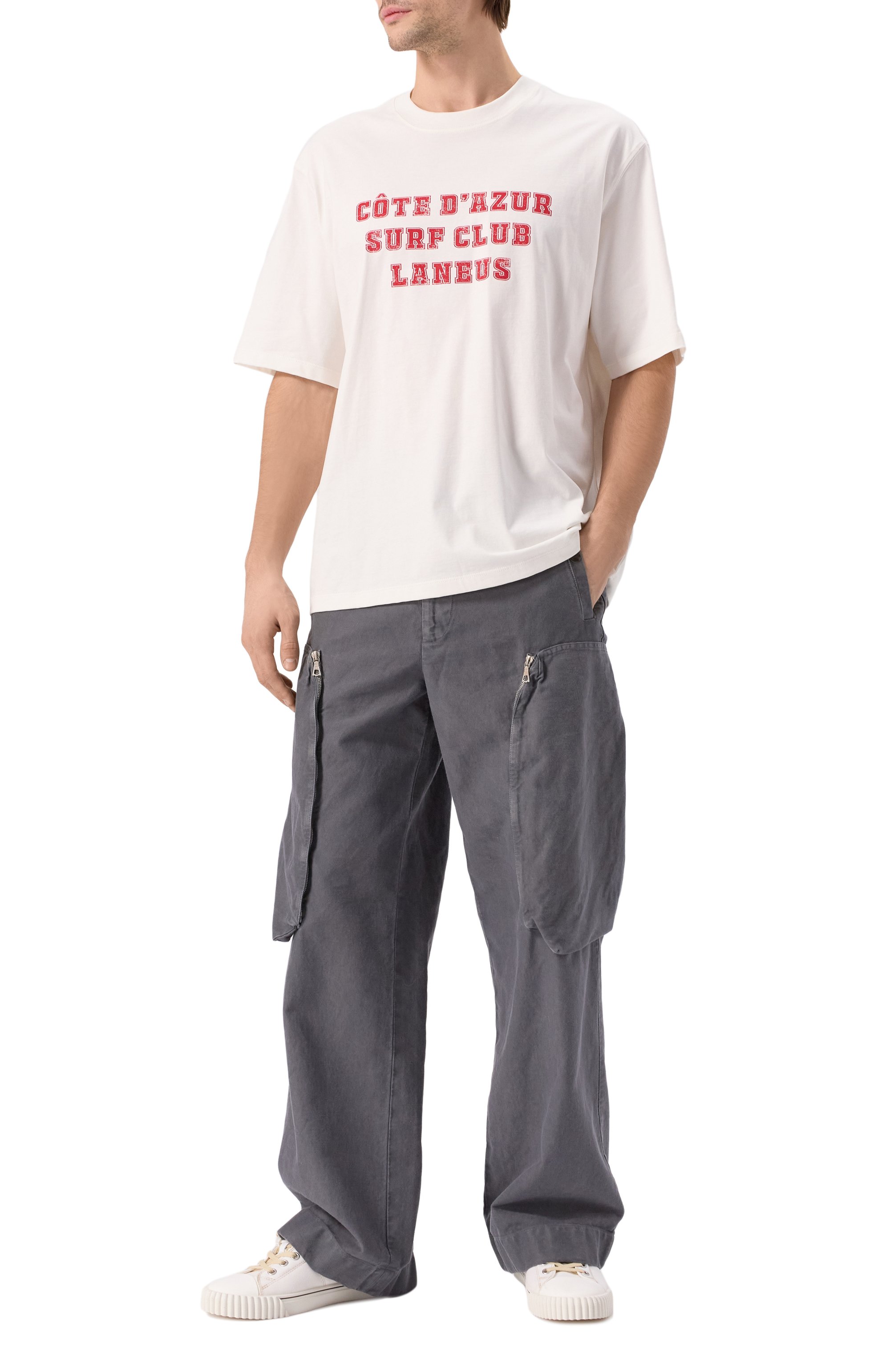 Хлопковая футболка LANEUS, арт. S5LAUATH094, фото 2