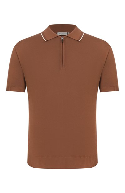 Хлопковое поло CANALI, арт. C1165/MK02460, фото 1