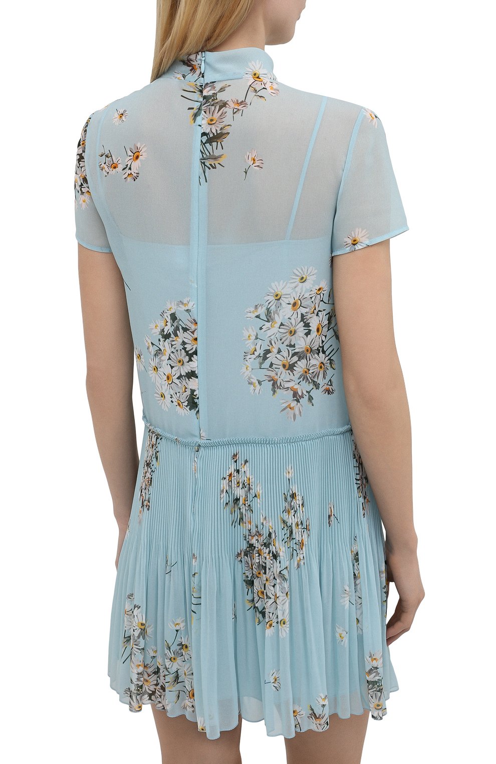 Платье REDVALENTINO голубого цвета по цене 68150 руб., арт. VR0VAAB0/5SC, фото 4 Платье REDVALENTINO, арт. VR0VAAB0/5SC, фото 4