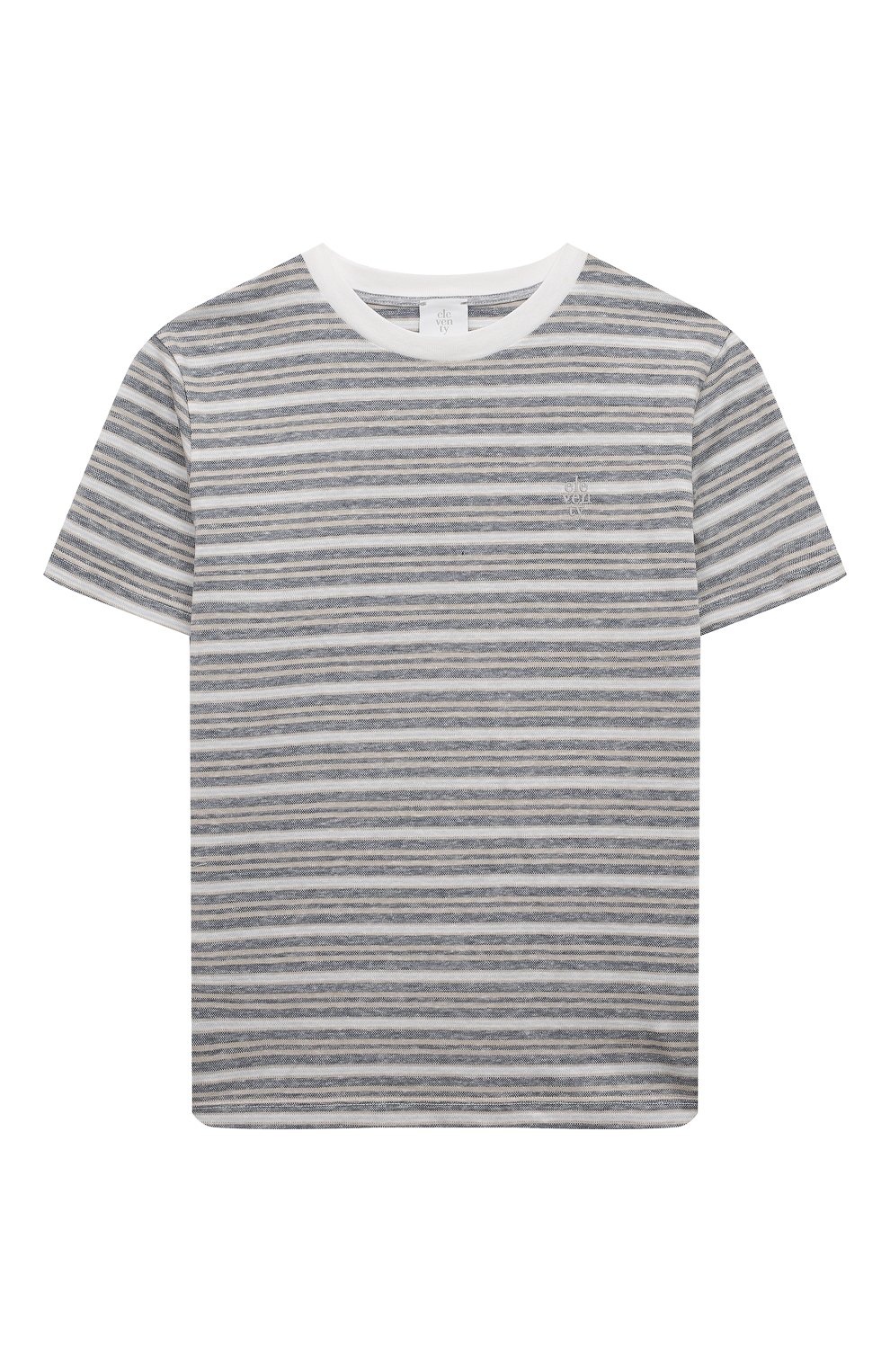 Футболка из хлопка и льна ELEVENTY, арт. EU8P61 J0373/6-10, фото 1