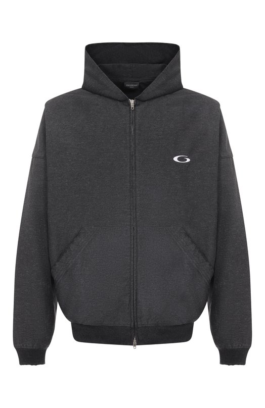 Хлопковая толстовка Balenciaga 838688/TSWB3 Серый 838688/TSWB3