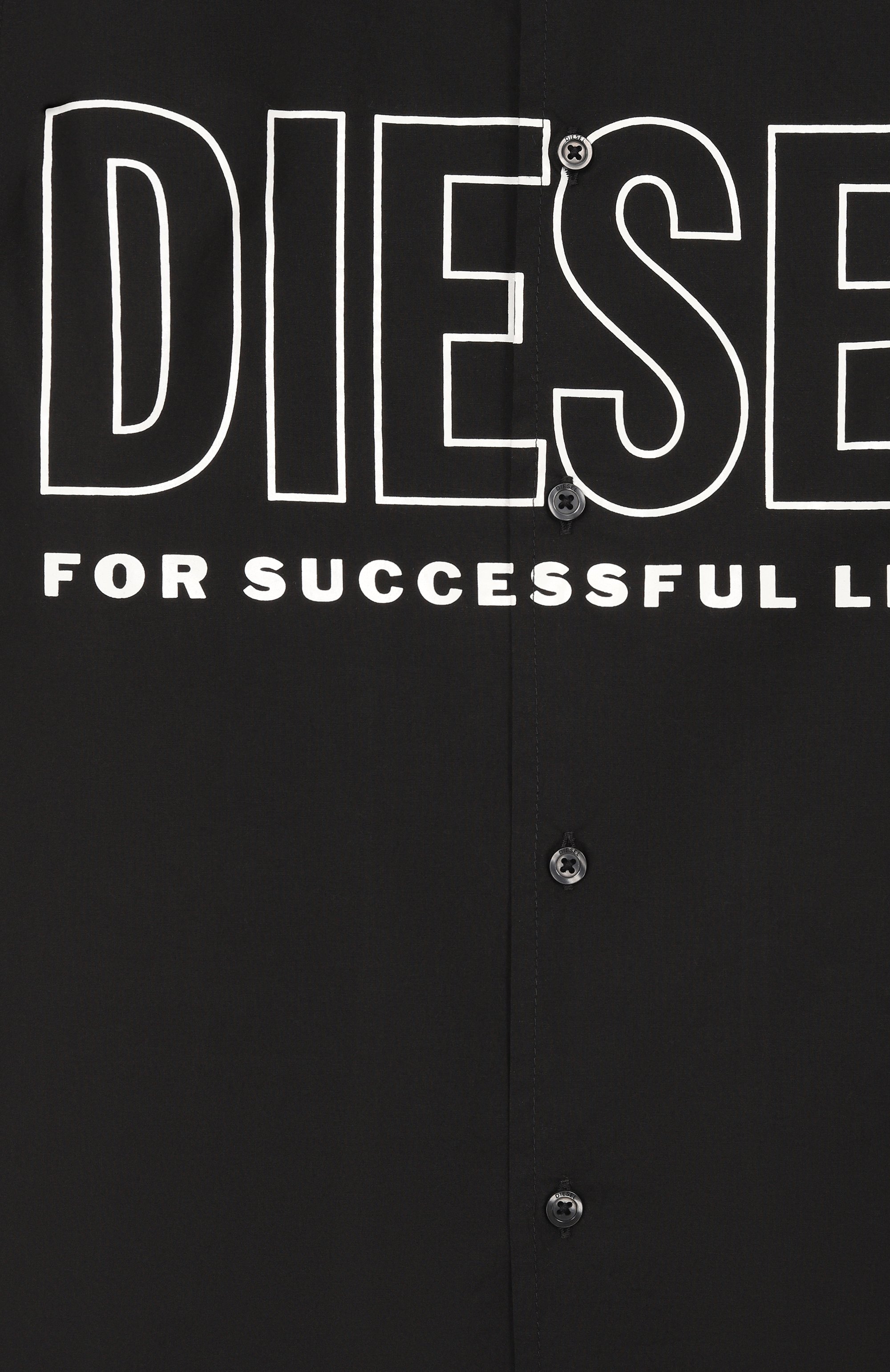 Хлопковая рубашка DIESEL, арт. J02743/KXBA8, фото 3