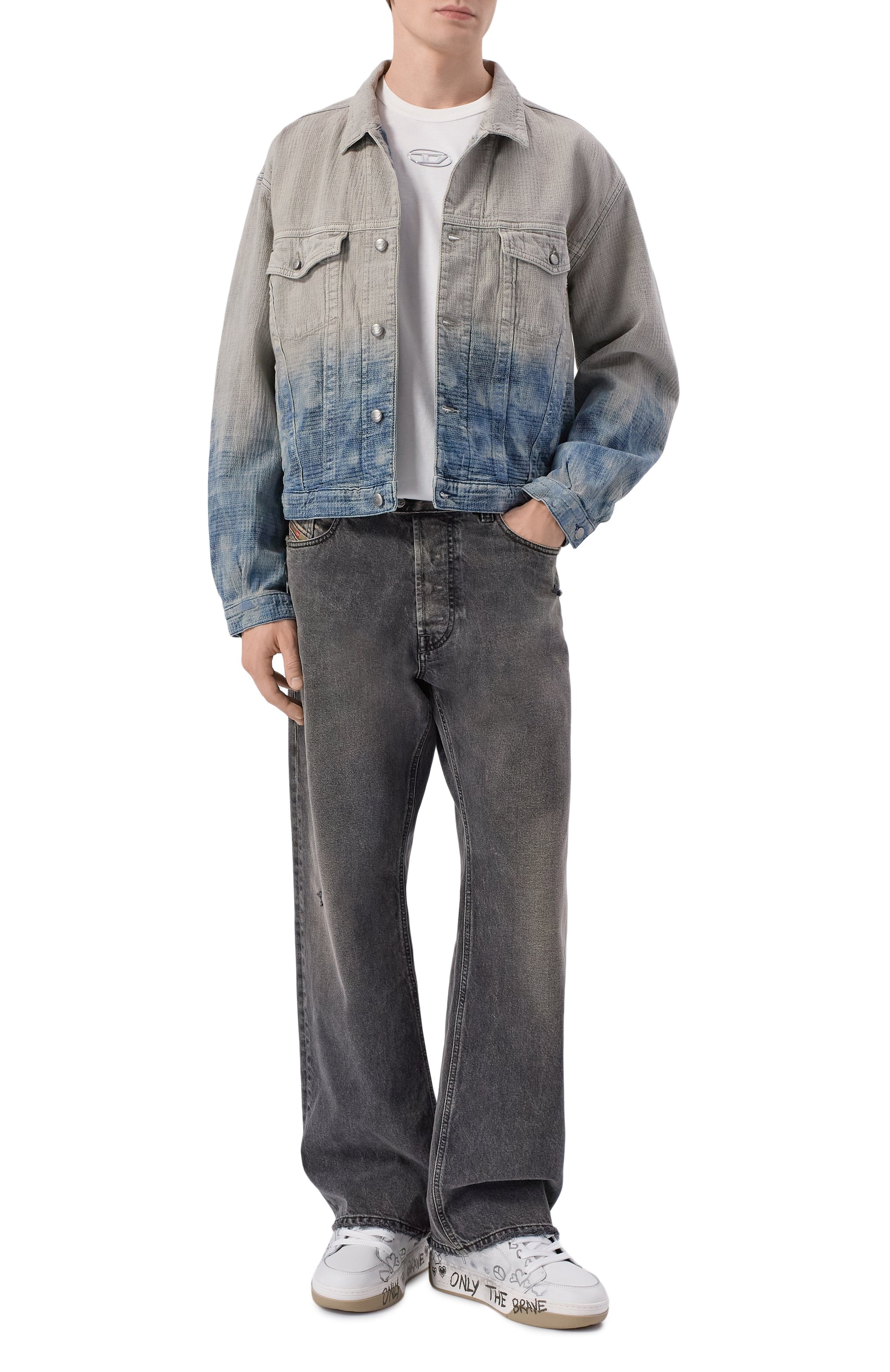 Хлопковая куртка DIESEL, арт. A21680/09N93, фото 2