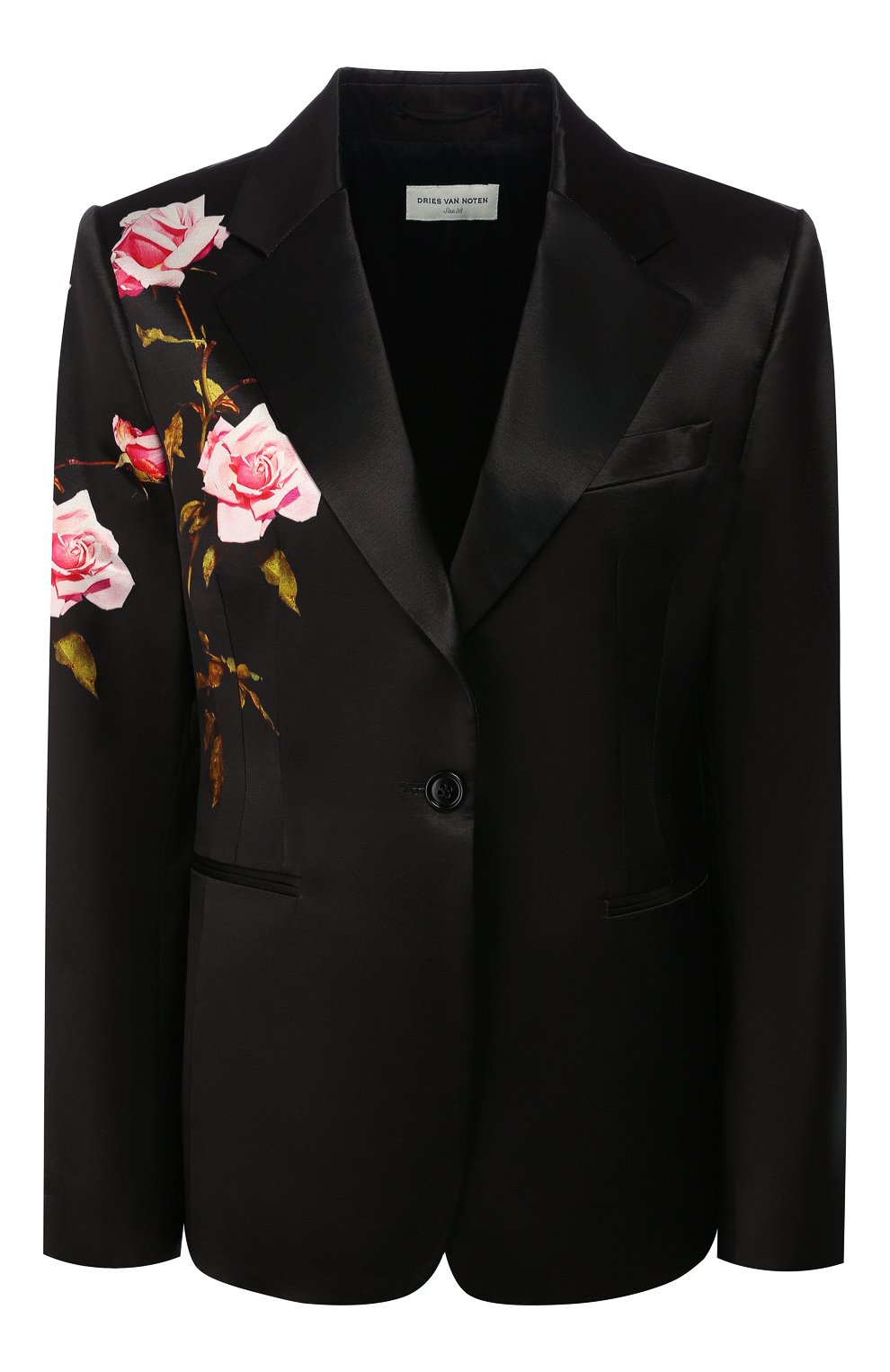 Жакет из смеси хлопка и вискозы DRIES VAN NOTEN разноцветного цвета по цене 85950 руб., арт. 192-10421-8400, фото 1 Жакет из смеси хлопка и вискозы DRIES VAN NOTEN, арт. 192-10421-8400, фото 1