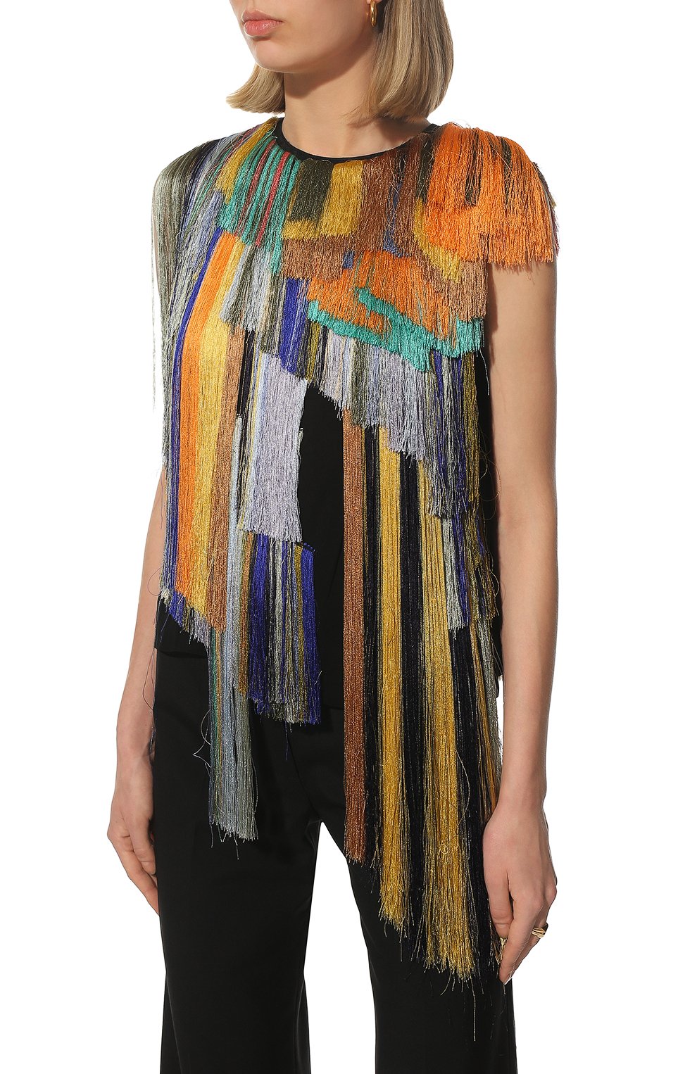 Топ из вискозы DRIES VAN NOTEN, арт. 221-010766-4295, фото 3