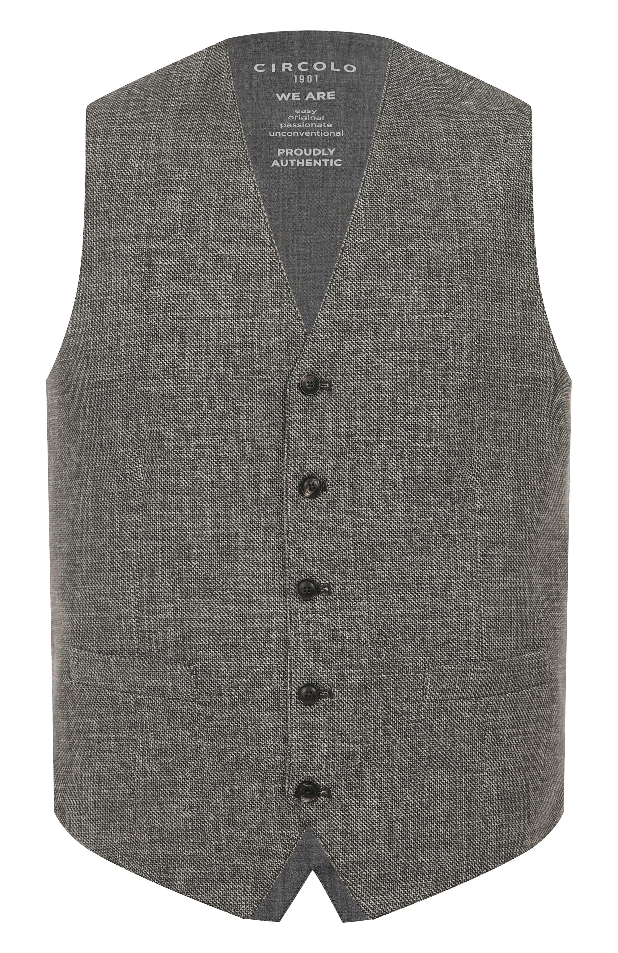 Хлопковый жилет CIRCOLO 1901, арт. CN5024, фото 1