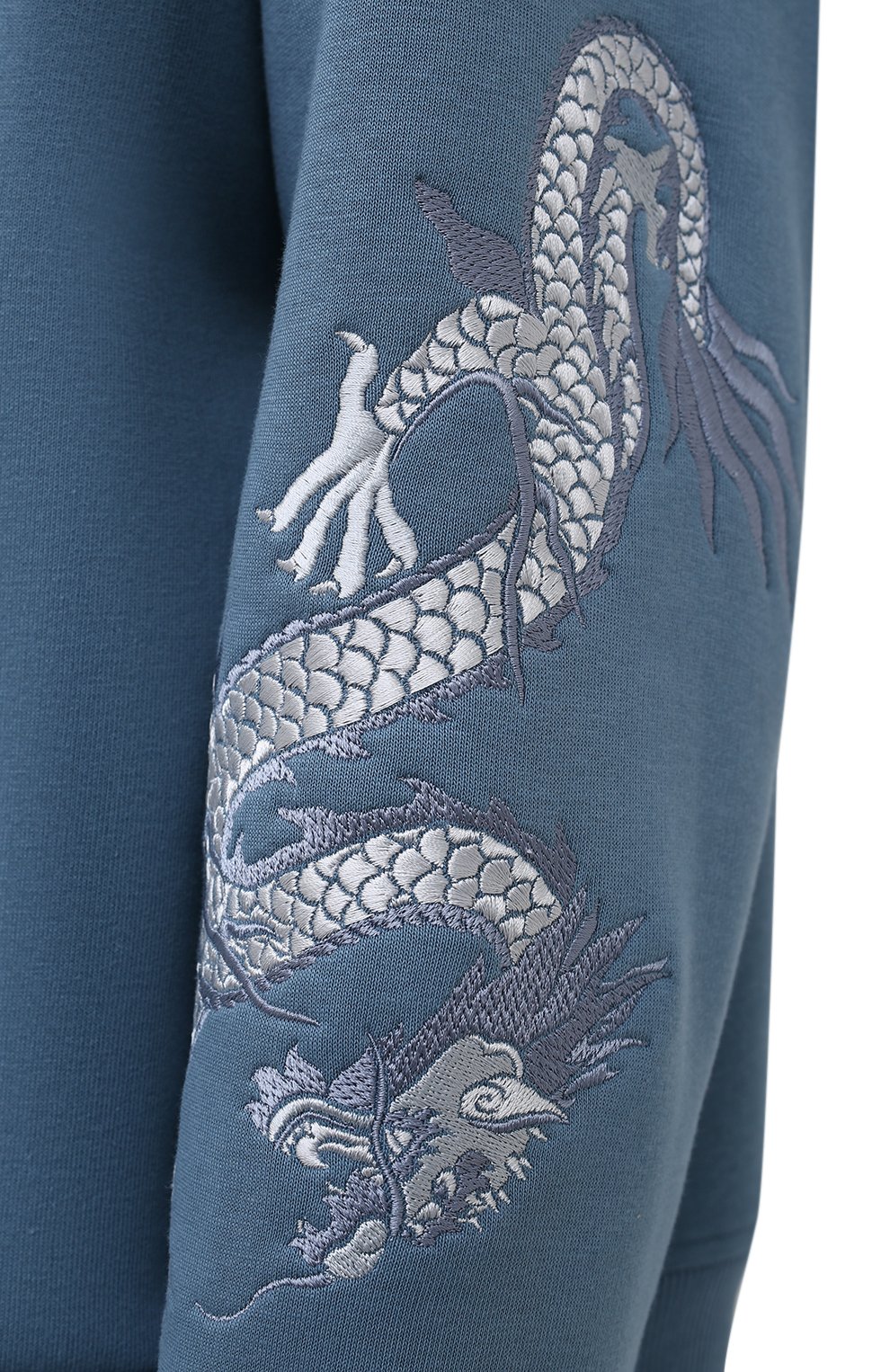 Хлопковый костюм SEVEN LAB синего цвета по цене 20580 руб., арт. SWPW20-dragon EM navy, фото 6 Хлопковый костюм SEVEN LAB, арт. SWPW20-dragon EM navy, фото 6