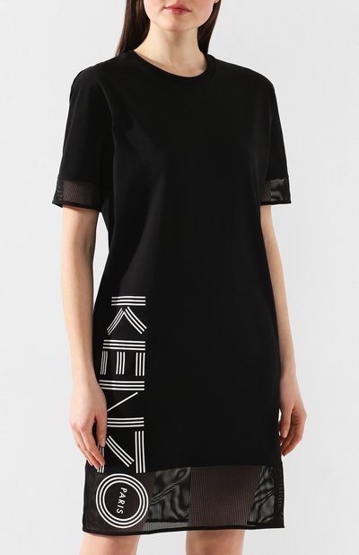 Хлопковое платье KENZO, арт. FA52R0746986, фото 3