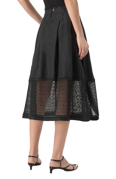 Льняная юбка AGNONA, арт. TG0906/U3014, фото 4