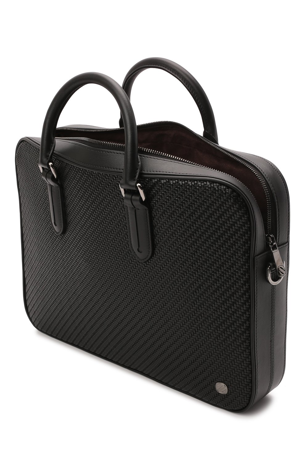 Кожаная сумка для ноутбука ZEGNA, арт. C1782P-LHPTA, фото 5
