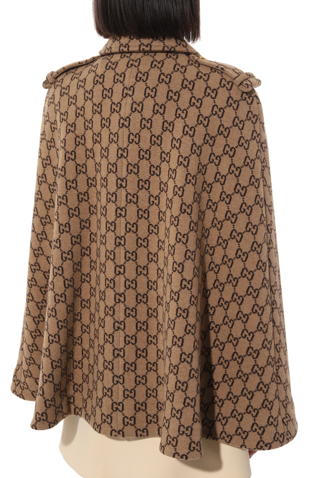Шерстяной кейп GUCCI, арт. 610488 XKA5U, фото 4