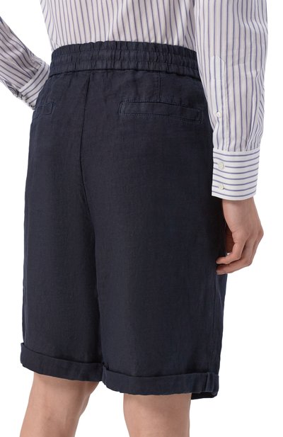 Льняные шорты BRUNELLO CUCINELLI, арт. M243DU0020, фото 4