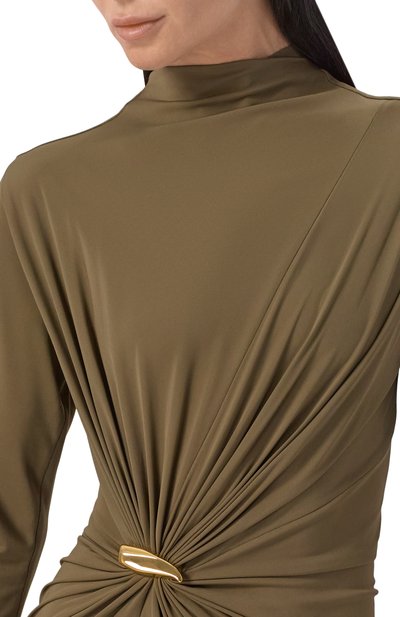Платье из вискозы BOTTEGA VENETA, арт. 867623/V4YX0, фото 4