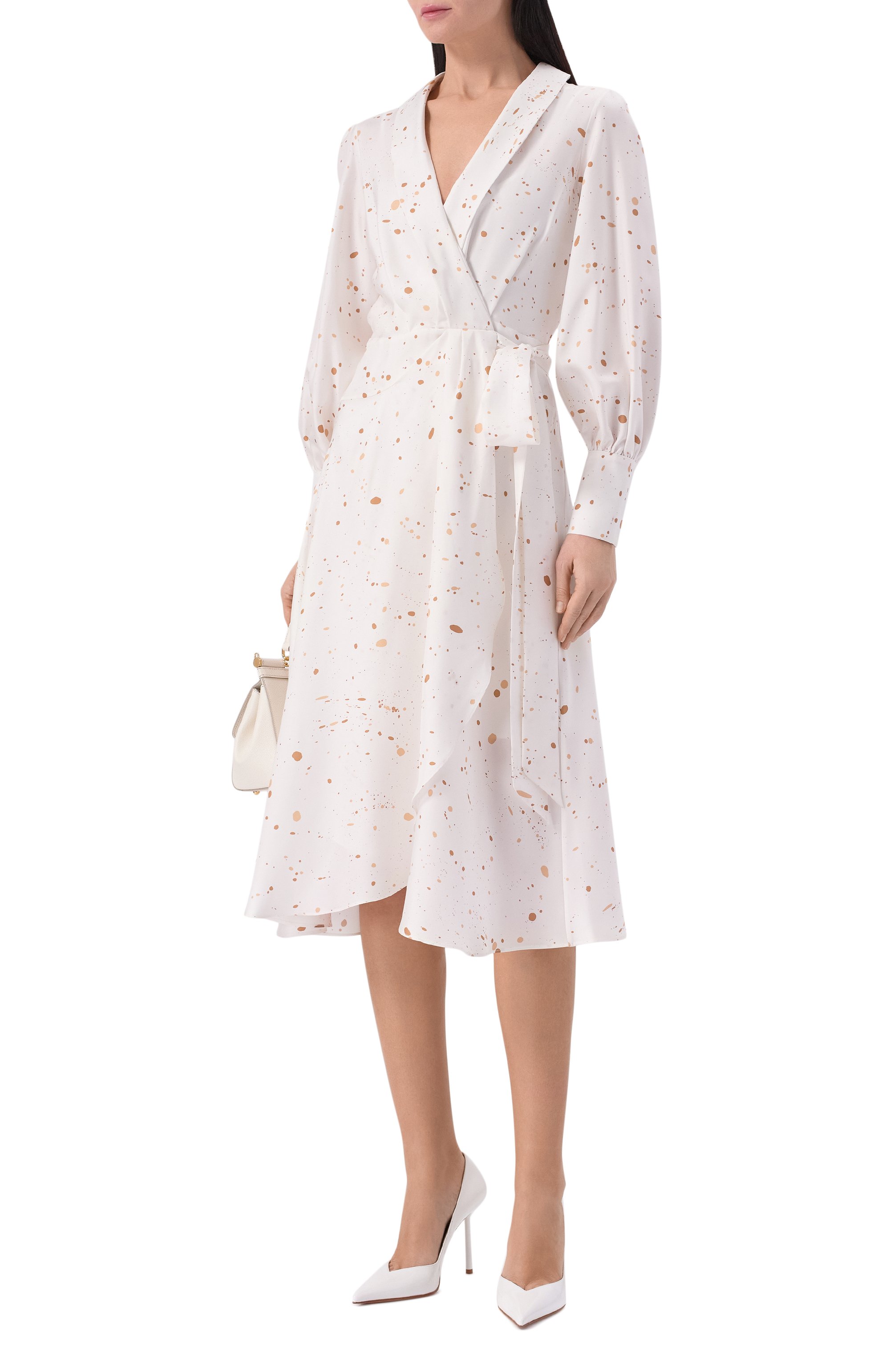 Шелковое платье KITON, арт. D61301K0999G04, фото 2