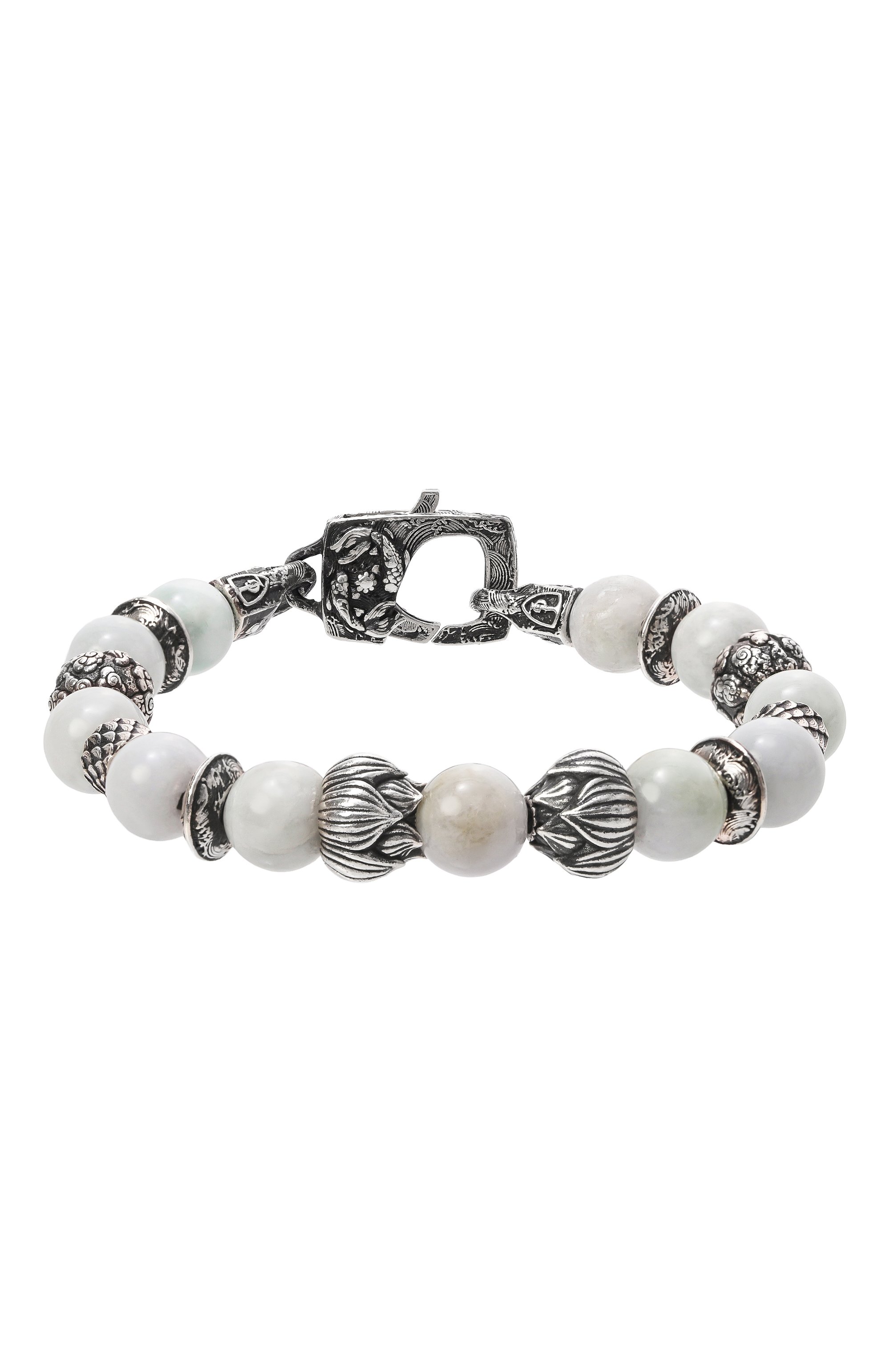Браслет лотос GL JEWELRY светло-серого цвета по цене 40700 руб., арт. PB793, фото 1 Браслет лотос GL JEWELRY, арт. PB793, фото 1