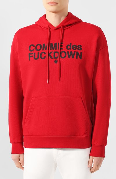 Хлопковое худи COMME DES FUCKDOWN, арт. CDFU700P, фото 3