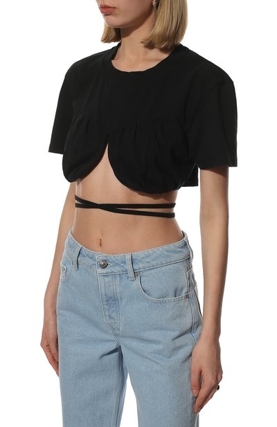 Хлопковый топ JACQUEMUS, арт. 211JS001-2160, фото 3