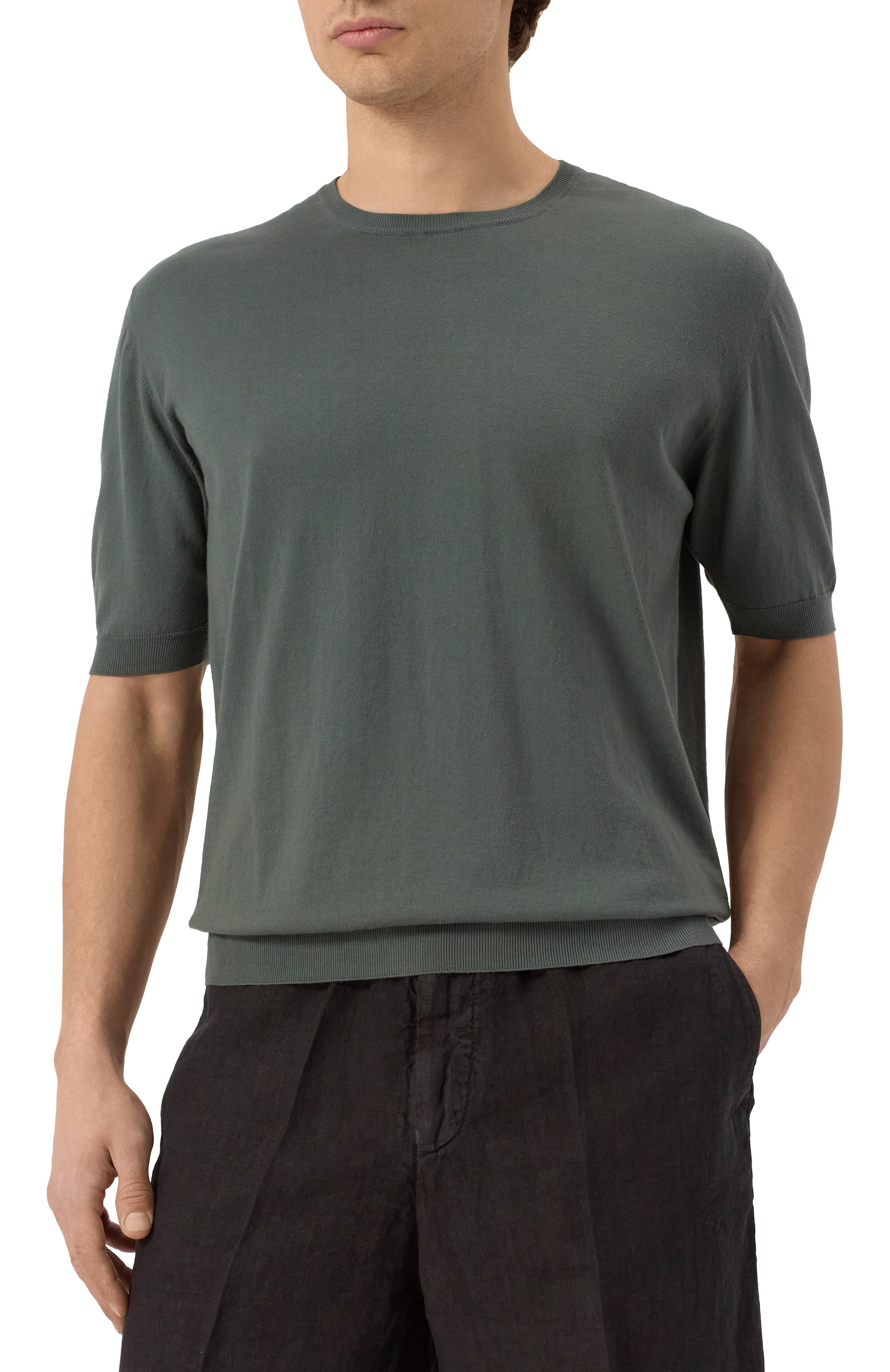 Хлопковый джемпер FEDELI, арт. 8UED8014, фото 3