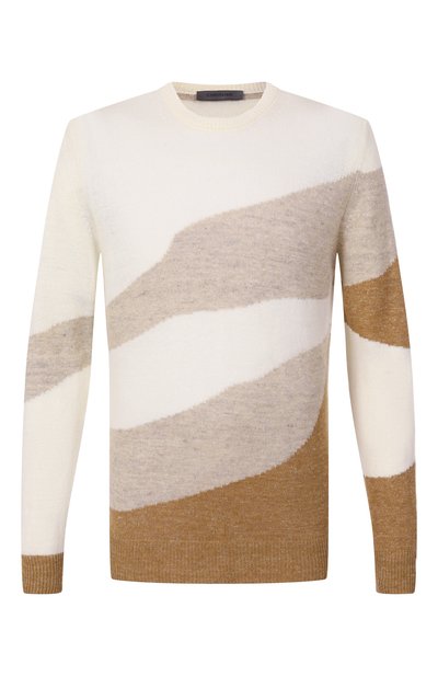 Мужской джемпер изо льна и хлопка CORNELIANI, арт. 25M578-2525157