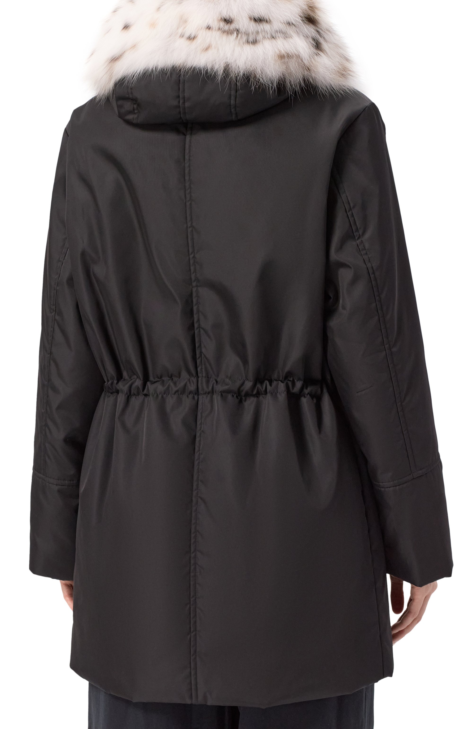 Пуховая парка с отделкой из рыси MVST, арт. FTBKB-Y554LX/GR1651, фото 4