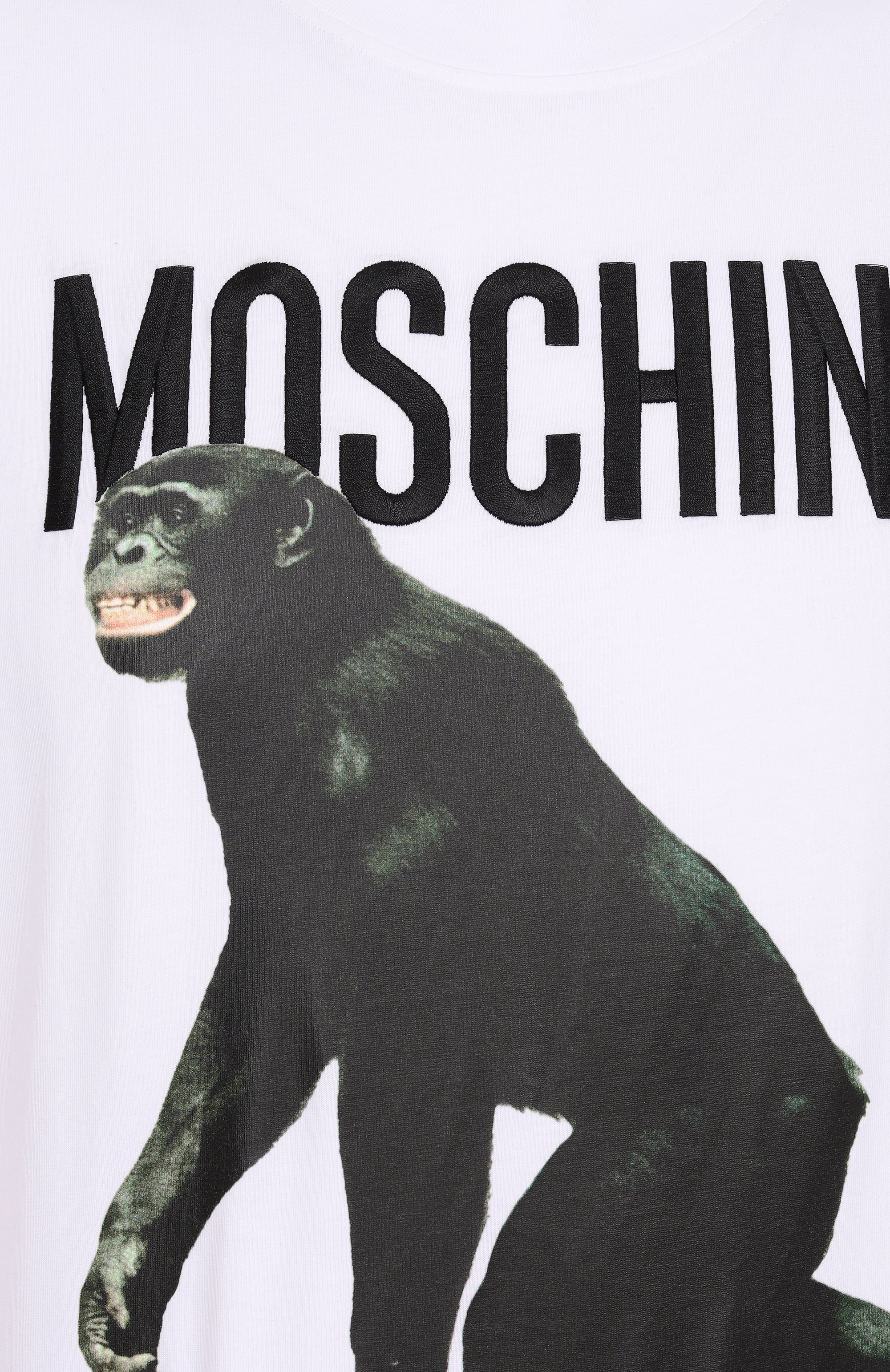 Хлопковая футболка MOSCHINO, арт. A0713/0241, фото 6