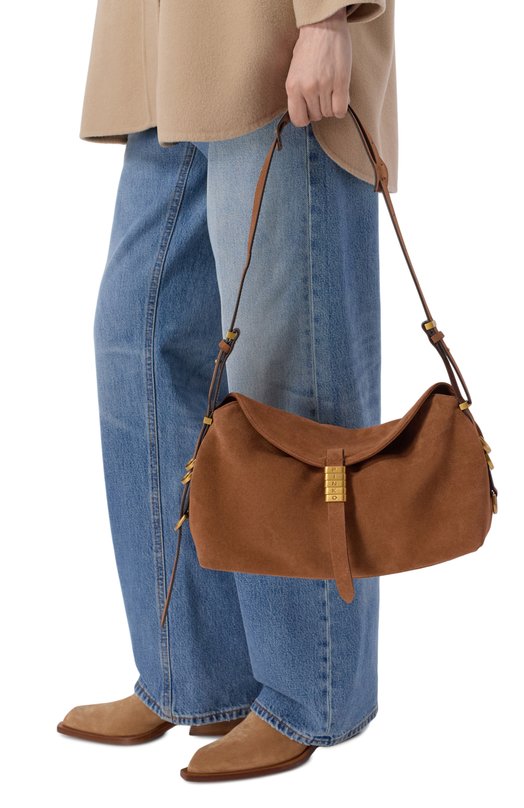 Сумка Saddle medium Pinko 105049/A0F6 Коричневый  105049/A0F6 Фото 2