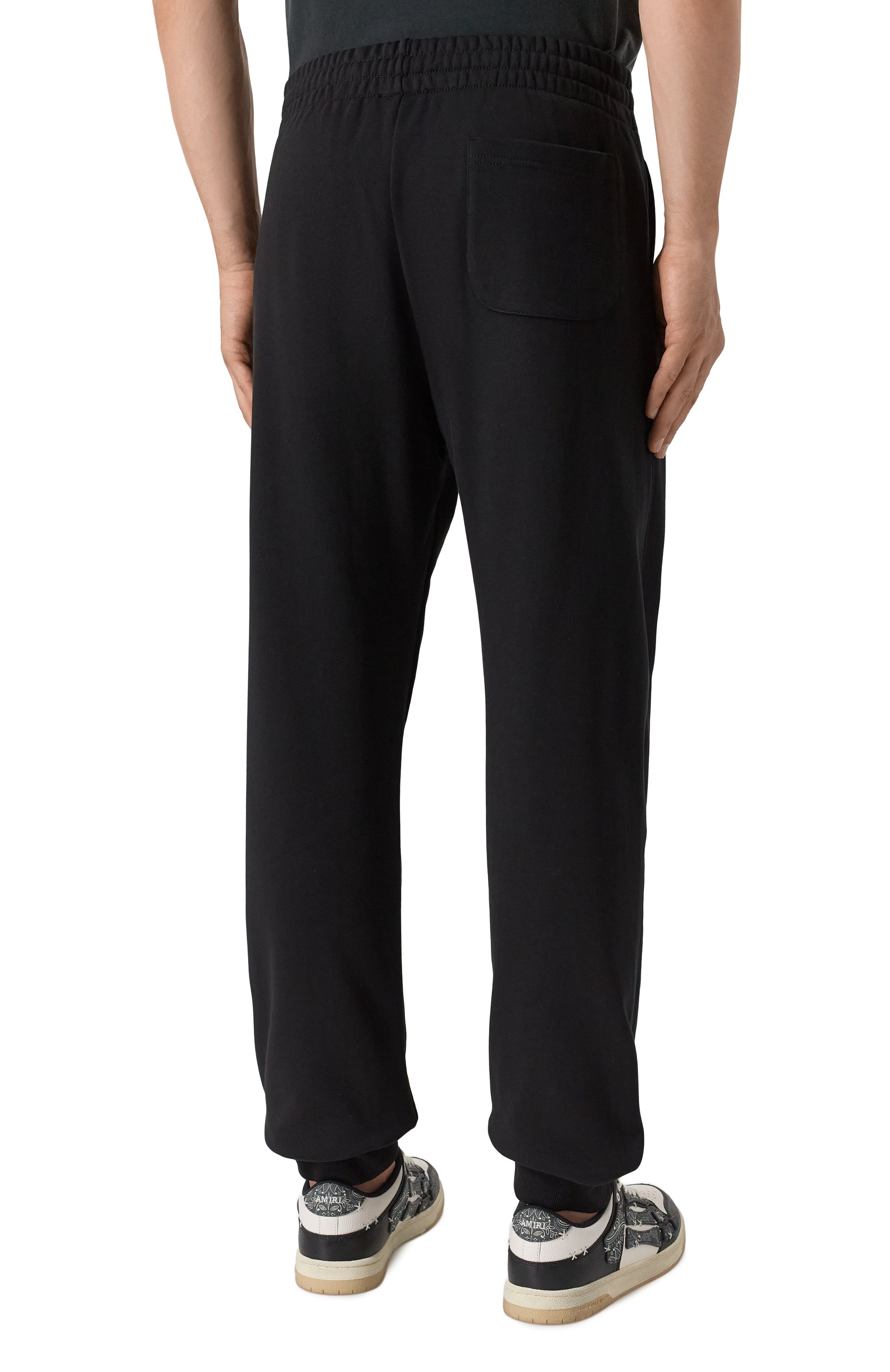 Хлопковые джоггеры DIESEL черного цвета по цене 18450 руб., арт. A19417/0BMBJ, фото 4 Хлопковые джоггеры DIESEL, арт. A19417/0BMBJ, фото 4