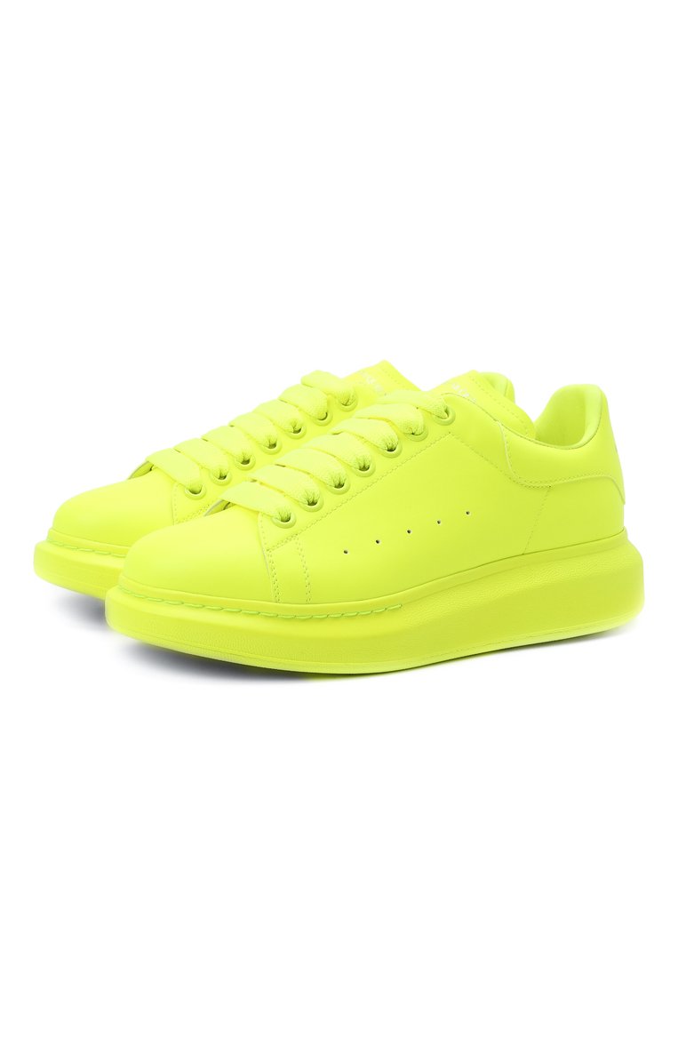 Кожаные кеды oversized ALEXANDER MCQUEEN, арт. 558943/W4LY1, фото 1