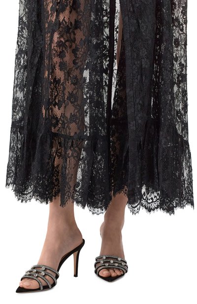 Замшевые мюли elisabeth camoscio 85 GIANVITO ROSSI, арт. G10188.85RIC.CAMNER0, фот о 2