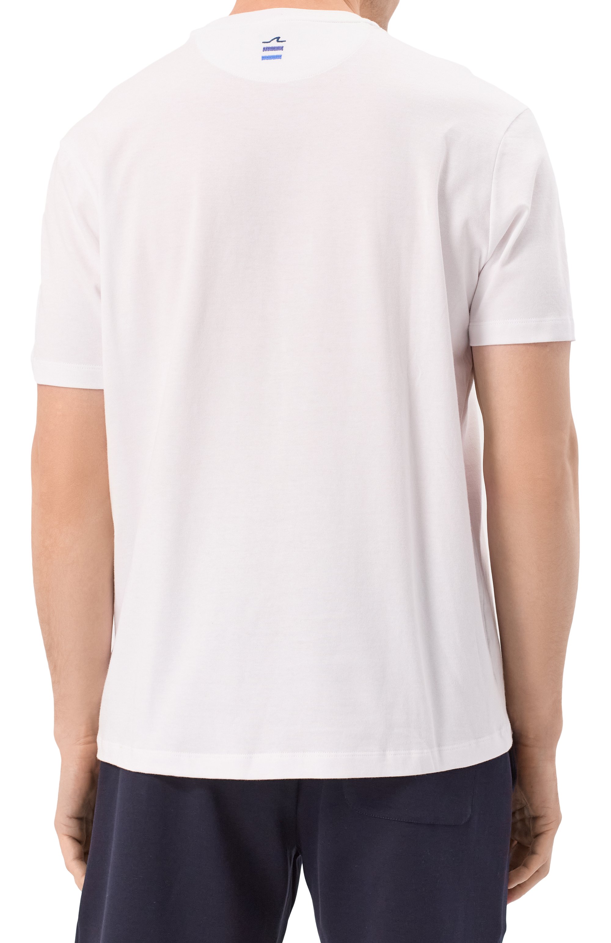 Хлопковая футболка PAUL&SHARK, арт. 25411065, фото 4