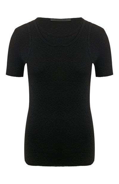 Женская хлопковая футболка HELMUT LANG, арт. J10HW502