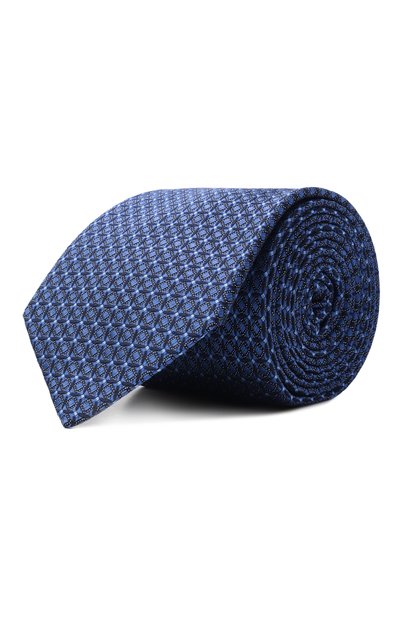 Мужской шелковый галстук CANALI, арт. 18/HJ04403