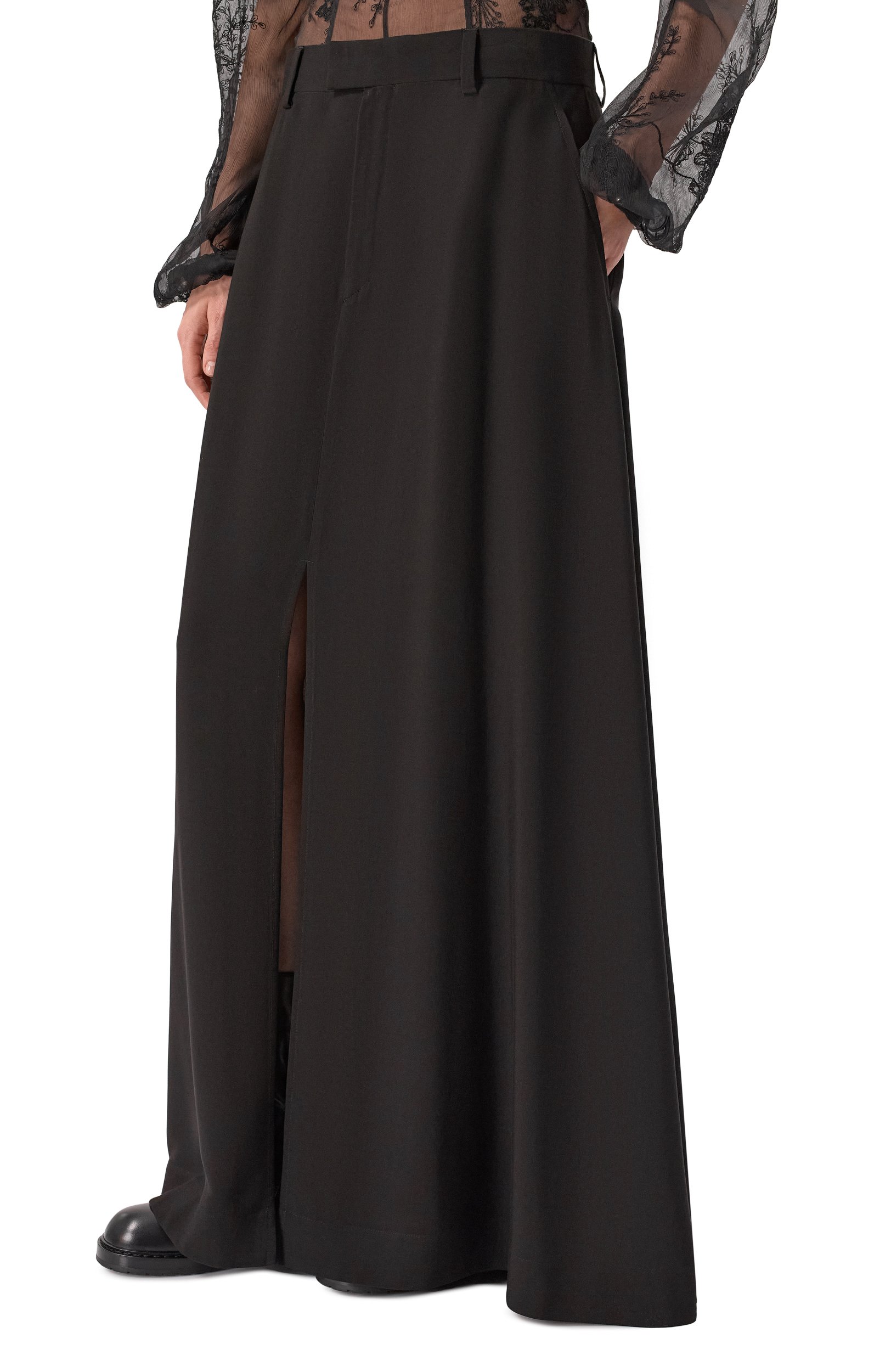 Юбка из вискозы ANN DEMEULEMEESTER, арт. B0014268/FA558, фото 3