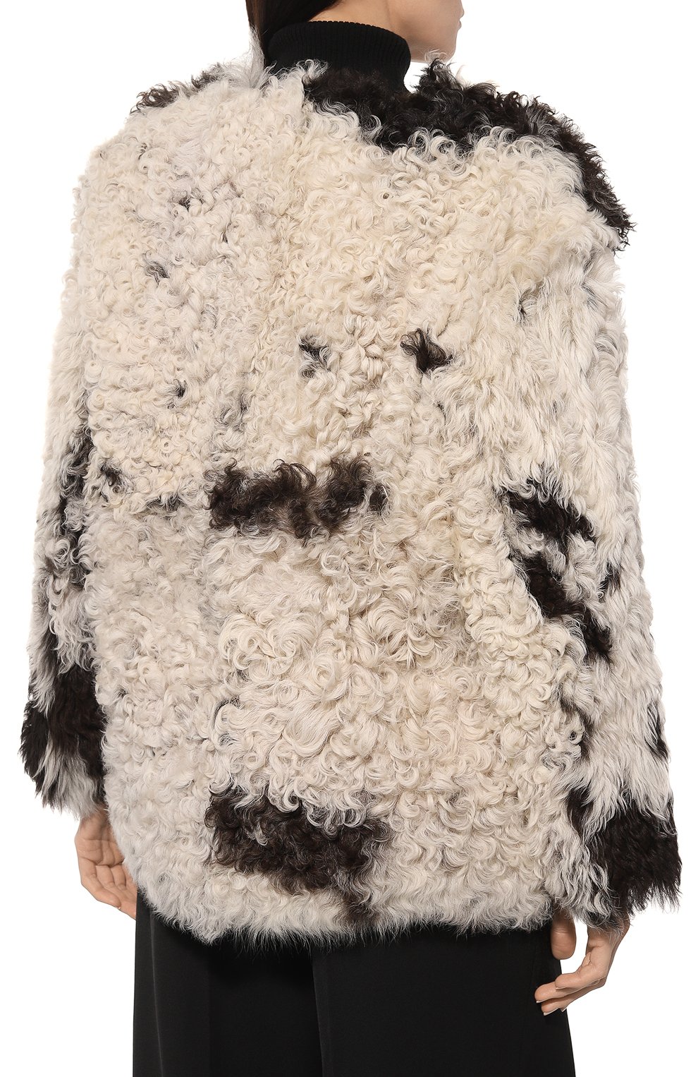 Двусторонняя дубленка queen LUDA NIKISHINA, арт. FC/QUEEN/np-tg/br-multi, фото 4