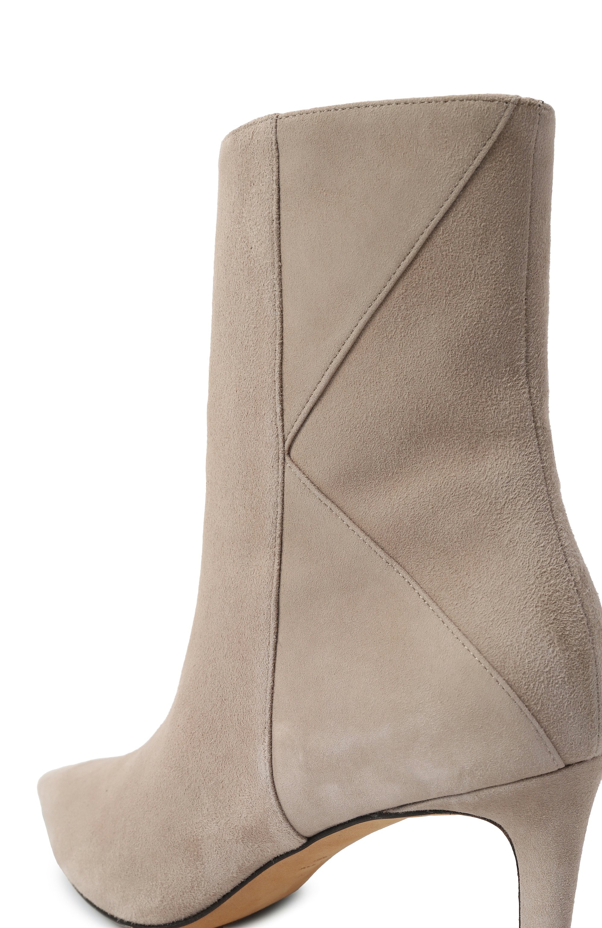 Замшевые ботильоны KITON, арт. D56823K0525F03, фото 7