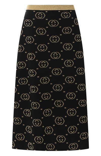 Женская шерстяная юбка GUCCI, арт. 555179/XKAH9