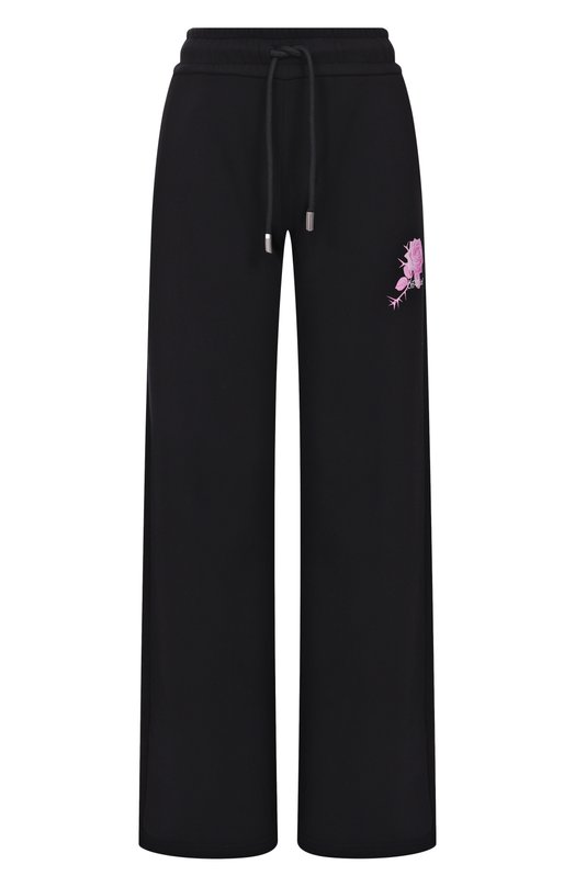 Хлопковые брюки Off-White 0WCH022S25FLE001 Чёрный 0WCH022S25FLE001